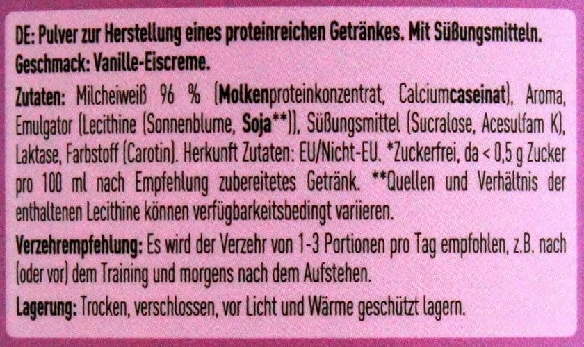 More Protein Milkshake Style Vanilla Ice Cream Flavour Getränkepulver, (1 x 360g) thumbnail 6
