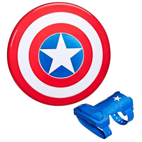 Marvel Avengers Captain America Magnetic Shield & Gauntlet 2-Piece Toy Figure Set - Image 1