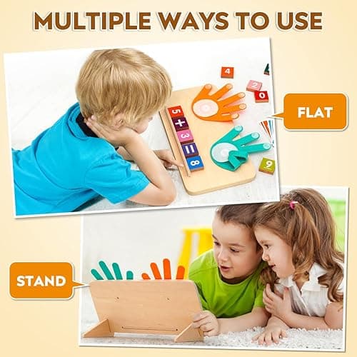 MOTREE Preschool Learning Toys for Toddlers 2-4, Educational Math manipulatives Number Counting Blocks for Kids, Montessori Toys for 3-5 Year Old Boys Girls Birthday Gifts thumbnail 4