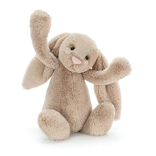 Jellycat Bashful Beige Bunny Stuffed Animal, Large 14 inches - Rabbit and Bunny Plush Toy - Classic Children's Gift - Large - 14" thumbnail 2