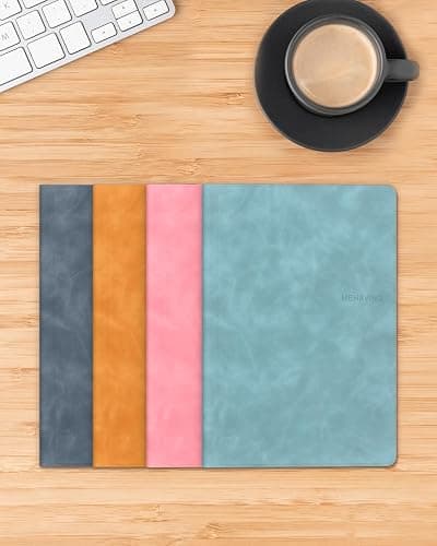 Mehaving Portable Small White Board Dry Erase Board, Reusable 9.5 * 6.6in Notebook Memo, Office Home Supplies Desk Accessories MH760 (Pink) thumbnail 2