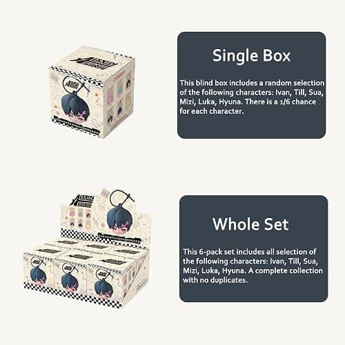 Alien Stage Anakt Arts High School Series Blind Box Pouch (Single Box) | Silicone, Official, Zombie Stage, ZOMST, AAHS, ALNST, Anime Merch, Multi-Purpose, Coin Purse, Bag Charm, Earphone Case thumbnail 3