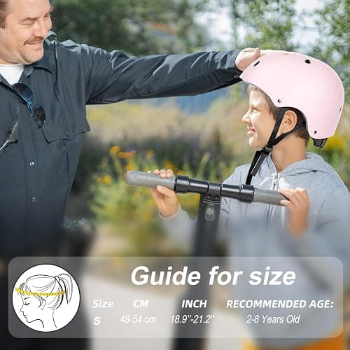 67i Kids Bike Helmet Toddler Helmets for Ages 3-8 Years Old Girls Boys Kid Adjustable Skateboard Bicycle Helmets Multi-Sport Ventilation Skateboarding Cycling Scooter Roller Skate Helmet thumbnail 4