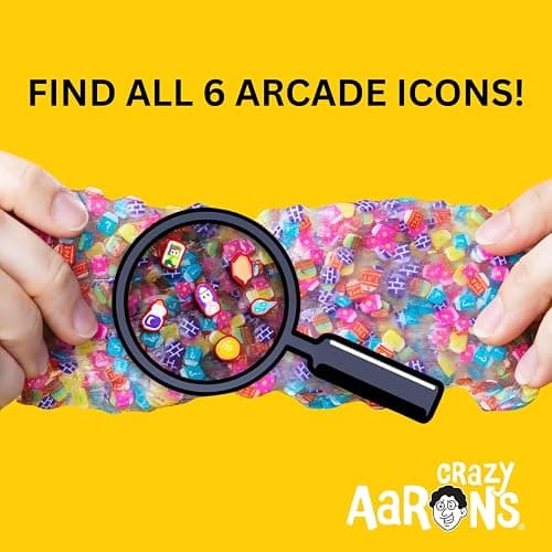 Crazy Aaron's Thinking Putty - Arcade Adventure - Multi-Color Sensory Putty for Kids and Adults in a 4" Tin - Creative and Endless Fun, Stress Relief Therapy Toys, Never Dries Out - Made in USA thumbnail 4