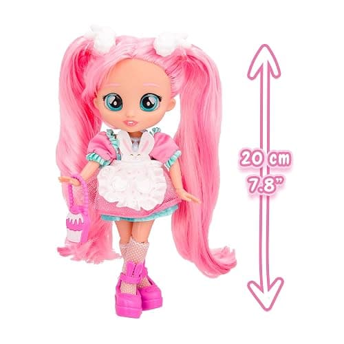 BFF by Cry Babies Coney - Collectible Fashion Doll with Long Hair, Fabric Clothes and 9 Accessories-Gift Toy for Girls and Boys +3 Years thumbnail 3