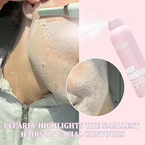 enttgo Hair Identifier Spray for Face Shaving, Skin Body Hair Identifying Spray With Razors,Moisturizing And Skin Care Set thumbnail 3