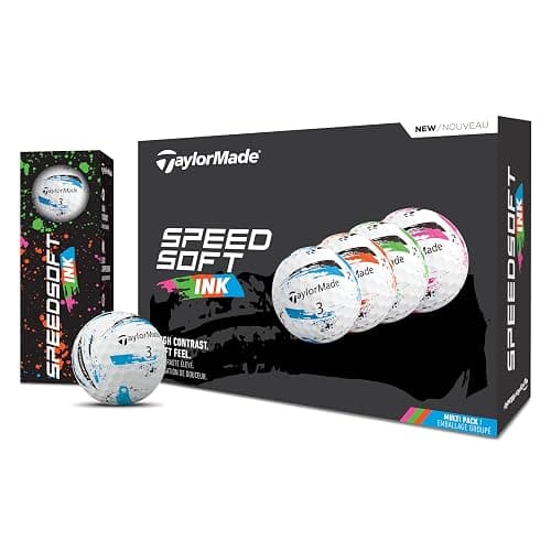 TaylorMade 2025 Golf SpeedSoft Ink Multi Golf Balls thumbnail 2