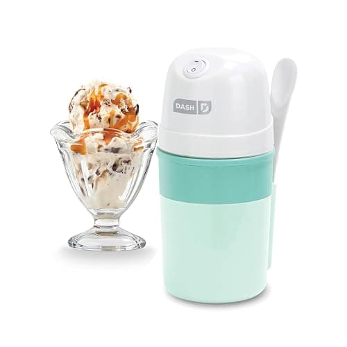 Dash My Pint Ice Cream Maker - Compact & Convenient Single-Serving Ice Cream Maker - Makes Gelato, Sorbet & Frozen Yogurt - 1.6 Cups, Aqua - Image 1