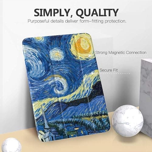 MoKo Slim Smart Stand Cover Case for iPad 10.2 Inch 2021/2020/2019 with Auto Wake/Sleep thumbnail 3