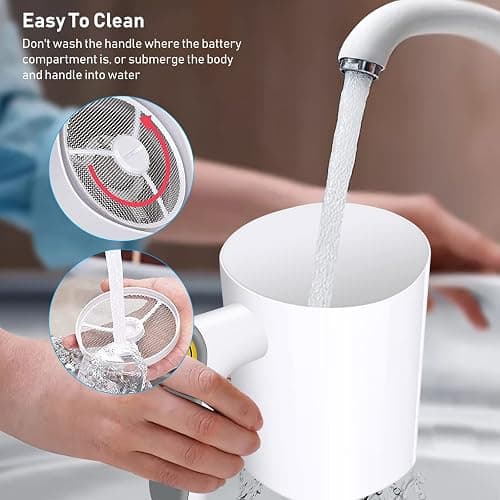 Electric Flour Sifter, Battery Operated Flour Sieve for Baking, Handheld Cooking Baking Tool for Cooking, Pastry Baking Kitchen Utensil DIY thumbnail 5