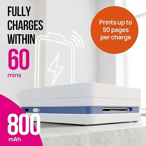 Nelko PP01 Photo Printer, 2x3 Portable Photo Printer, Mini Printer, White | Instant Color Inkjet Printer for Smartphone, Sticky-Back Photos, Bluetooth Compatible with iOS & Android, AI App Editing thumbnail 7