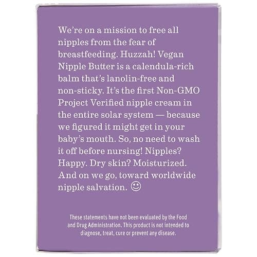 Earth Mama Vegan Nipple Butter | Cruelty-Free Breastfeeding Cream for Nursing Mamas | NO Lanolin, 2-Ounce (2-Pack) thumbnail 7