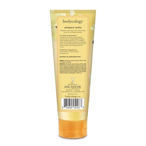Bodycology Shea Butter Body Cream, Whipped Vanilla, 8 oz thumbnail 8