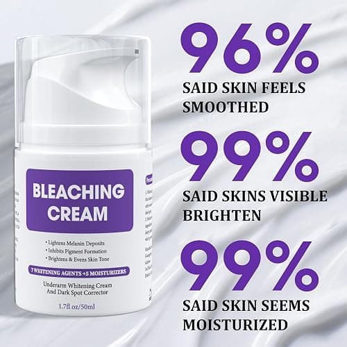 Dark Spot Remover for Body, Skin Bleaching Cream with Vitamin C for Intimate Areas, Skin Lightening Cream Dark Spot Corrector for Underarms, Knees, Face, Elbows, Inner Thighs & Bikini Line,1.7fl oz thumbnail 8