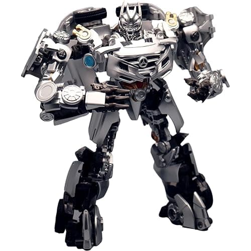 chingbor Deformation Robot Toy, Alloy Action Figure Car Model Toys for Gift Kids Boys Girls Ages 6+ thumbnail 5