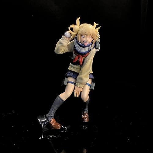 Noowye MHA Toga Himiko Figurine Statue Anime Toga Himiko Action Figurines 15 cm Statue de dessin animé Personnage Modèle PVC Décoration de bureau Ornements thumbnail 5