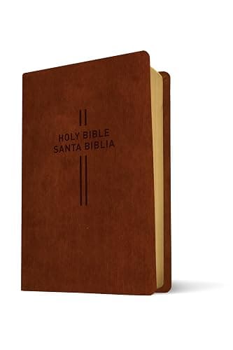 Bilingual Bible / Biblia bilingüe NLT/NTV (LeatherLike, Brown) thumbnail 6