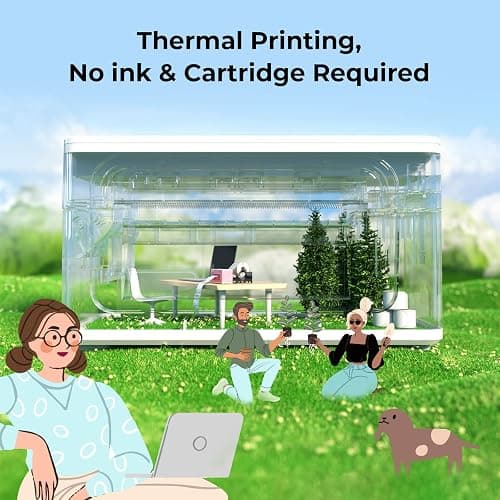 MUNBYN Bluetooth Label Printer, Desktop Thermal Label Printer 4x6 for Shipping Postage Home Small Business, Compatible with Etsy, Shopify, Ebay, Amazon, Royal Mail, FedEx, UPS, 941B, White thumbnail 8