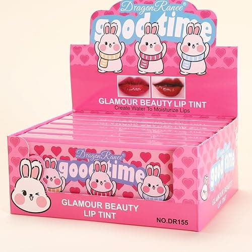Eakroo 10 Colors Lip Tint Stain Set, Korean Lip Gloss Watery Lip Stain Tint Moisturizing Mini Liquid Lipstick Set, Multi-Use Lip and Cheek Tint, Non-Stick Cup, High Pigment, Long-Lasting, Vivid Color thumbnail 8
