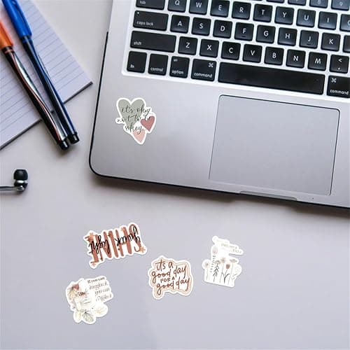 50Pcs Vintage Aesthetic Stickers, Waterproof Aesthetic Stickers for Kids Teens Adults, Vinyl Decals for Laptop Scrapbook, Journal, Water Bottle, Skateboard, Party Favors thumbnail 5