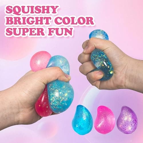 Squishy Drop Stress Balls Fidget Toy for Adults Water Drop Anxiety Relief | Squeeze Toys,Fidget Toys for Kids with Autism Stress Drop Gifts Anxiety Relief Office Classroom Prize Toys thumbnail 3