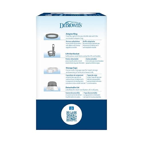 Dr. Brown's Insta-Feed Baby Bottle Warmer and Sterilizer for Baby Bottles and Baby Food Jars - Insta-Feed, Warmer & Sterilizer thumbnail 10