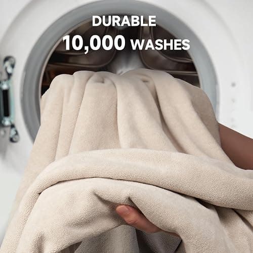 Umisleep 100% Microfiber Hair Towel, 41" x 22" Super Absorbent Towel Wrap with Elastic Loop, Large Curly Hair Towel for Women Long, Thick Hair, Camel thumbnail 6