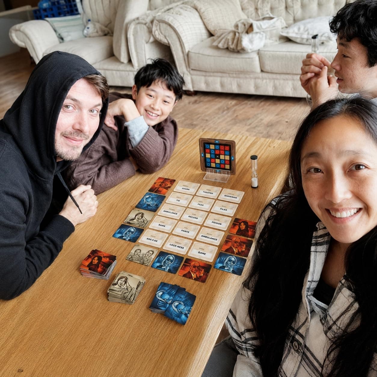Codename Board Game, Team Word Guessing Game for Adults & Teens 14+, Strategy Party Game, Communication & Deduction Game, Travel Board Game for 4-8 Players thumbnail 2
