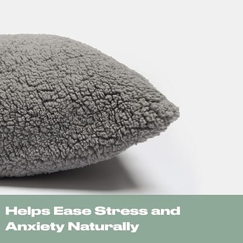 amazon long grey bed pillow  thumbnail 6