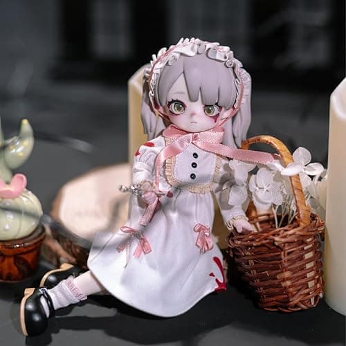 CALEMBOU BJD Blind Box, 1/12 Cute Nyssa Strange Nightmare Series BJD Doll, 5.5 Inches Collectable Action Figure for Birthday Gifts (Nyssa Strange Nightmare 1pc) thumbnail 4