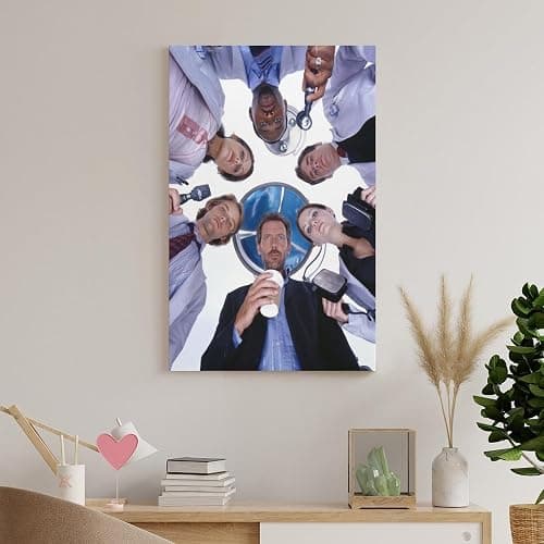 House M.D Movie Poster- Poster Decorative Painting Canvas Wall Art Living Room Posters Bedroom Painting 24x36inch(60x90cm) thumbnail 8