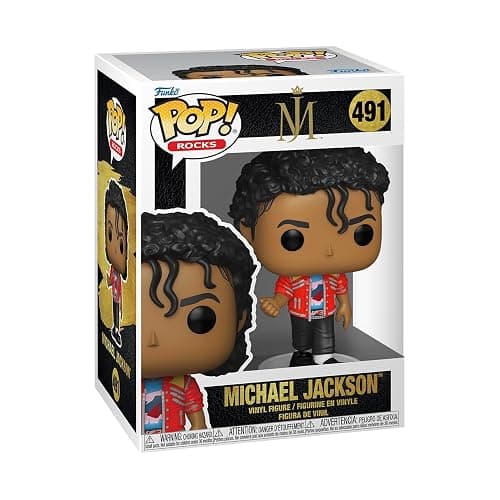 Funko Pop! Rocks: Michael Jackson - Beat It - Collectable Vinyl Figure - Gift Idea - Official Merchandise - Toys for Kids & Adults - Music Fans - Model Figure for Collectors - Image 1
