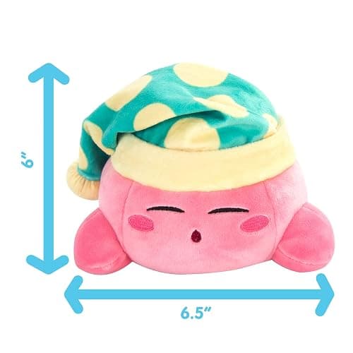 Club Mocchi Mocchi- Kirby Plush - Sleeping Kirby Plushie - Squishy Toys - Collectible and Cute Stuffed Animals - Gaming Gifts and Game Room Decor - Video Game Collectibles - 6 Inch thumbnail 3
