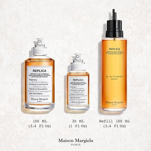 Maison Margiela - Replica - By the Fireplace Eau de Toilette - Warm & Spicy Fragrance - With Chestnut, Wood & Vanilla thumbnail 4
