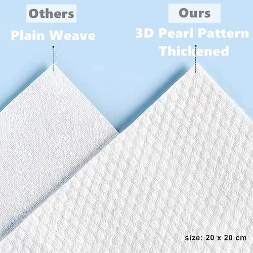 Disposable Face Towel, BIEWO Cotton Tissue Soft Dry Wipes for Women, Simple Cleaning Facial Tissues Dry Wet Dual Portable Use for Sensitive Skin & Baby & Makeup Remover & Personal Care (2 PACK=200PCS) thumbnail 9
