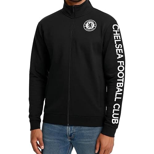 Icon Sports Officially Licensed Chelsea FC track Jacket - Unisex Adult - Image 1