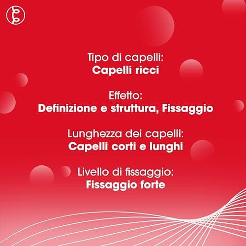 Bilba, Spuma con Germe Di Grano - Schiuma Capelli Ricci Perfetti con Ceramidi e Gocce d'Argan - Formula Professionale a Tenuta Extra Forte - Ravviva i Ricci con Azione Anticrespo per 24 h - 200 ml thumbnail 5