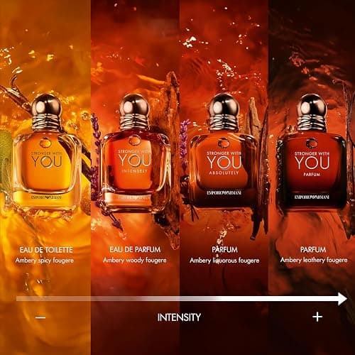 Armani Beauty - Stronger With You - Eau de Toilette - Cologne for Men - Warm Spicy Fragrance - Chestnut, Lavender, Tender Sage, Vanilla Notes thumbnail 5