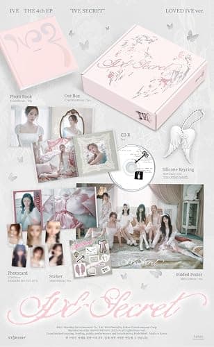 IVE THE 4th EP Photobook Limited Album XOXZ [IVE SECRET] LOVED IVE ver + P.O.B thumbnail 3