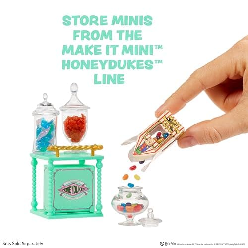 MGA's Miniverse Make It Mini Honeydukes Trolley Harry Potter Mini Collectibles, 50+ Pieces, DIY, Resin Play, Replica Food, NOT Edible, Collectors, 8+ thumbnail 8