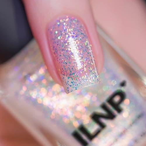 ILNP Ball Drop - Iridescent Flakie Topper Nail Polish thumbnail 3