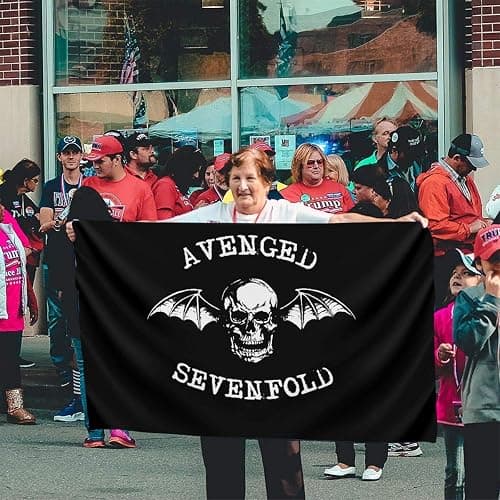 Avenged Sevenfold Hail to The King Garden Flag 3x5 Ft Decor Outdoor Banner Sign Party Parade Breeze Home Fade Proof Flags thumbnail 2
