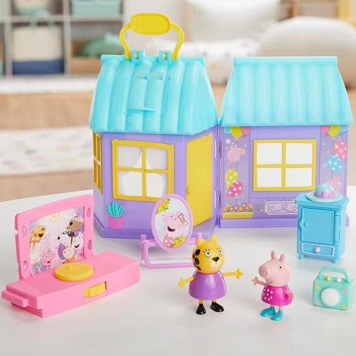 Peppa Pig Peppa’s Dance Party Playset with House, 2 Figures, 6 Accessories, Preschool Toys for Girls and Boys, Kids Gifts, Ages 3+ (Amazon Exclusive) thumbnail 7