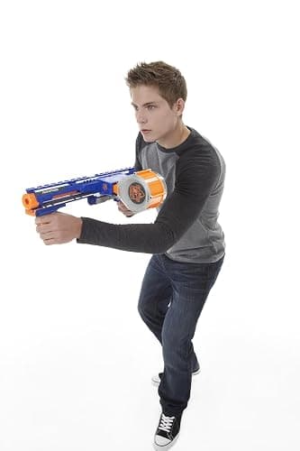 NERF Rampage N-Strike Elite Toy Blaster with 25 Dart Drum Slam Fire for Kids, Teens, & Adults (Amazon Exclusive) thumbnail 13