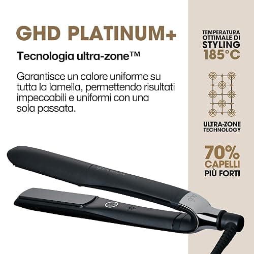 ghd Platinum+, Piastra Capelli Professionale Smart, Styler Intelligente con Predictive Technology, Lucentezza Durevole, Protezione Colore, Adatta a Tutti i Tipi di Capelli, 26 mm thumbnail 2