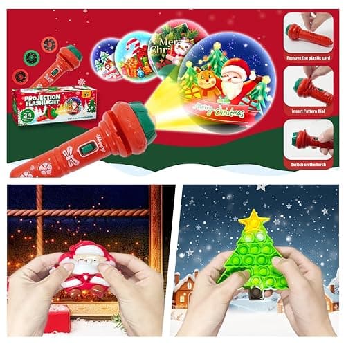 Fidget Advent Calendar 2025 For Kids,24 Days of Surprises Fidget Toys Bulk - Christmas Countdown Advent Calendars,Xmas Party Favors Stocking Stuffer Gifts Sensory Toy Surprise Gifts For Boys Girls thumbnail 6