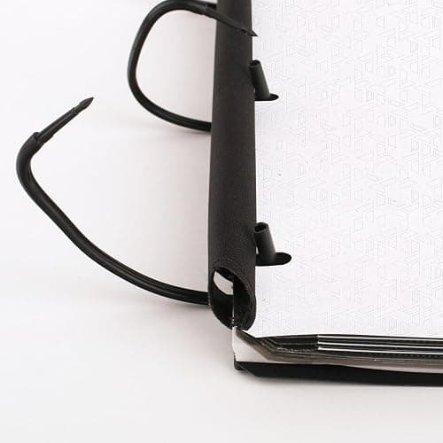 Five Star Flex Refillable Notebook + Study App, College Ruled Paper and 1-1/2 Inch TechLock Ring Binder with Pockets, Tabs and Dividers, 300 Sheet Capacity, White (29324AE2) thumbnail 4