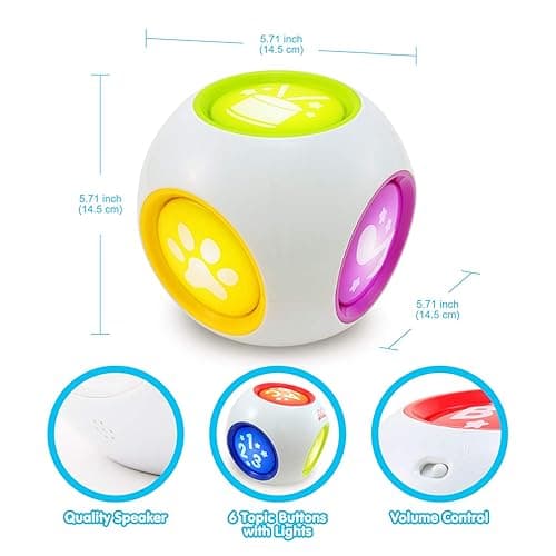 BEST LEARNING Learning Cube - Educational Musical Activity Center Block for Infants Babies Toddlers 6-12 Month and up - Toys for 1 Year Old - First Birthday Present for Boy and Girl thumbnail 4