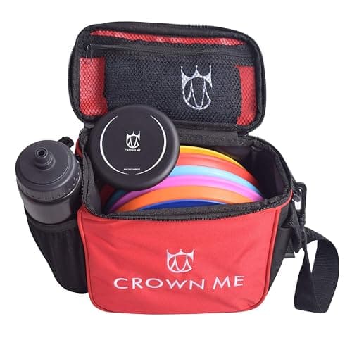 CROWN ME Disc Golf Starter Set,Disc Golf Set with 6 Discs, 1 Marker,1 Towel and Starter Disc Golf Bag Fairway Driver thumbnail 4