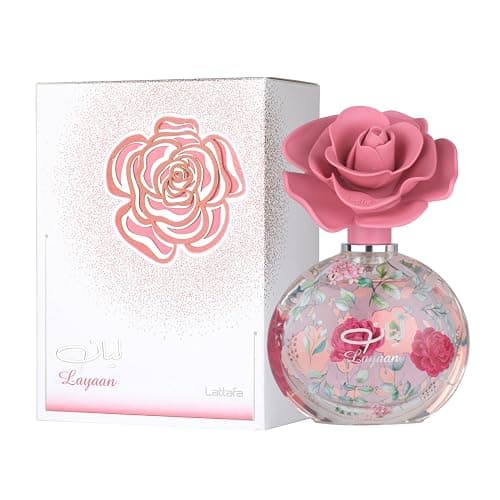 Lattafa Layaan – Fruity, Floral, Woody, Musky – Eau de Parfum Spray Long-Lasting Fragrance for Women, 2.53 Ounce / 75 ml thumbnail 2